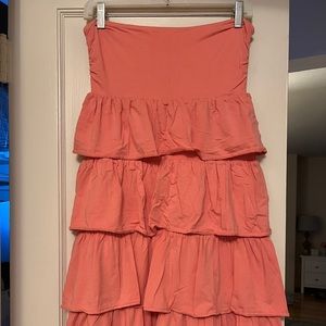 Jcrew ruffle dress